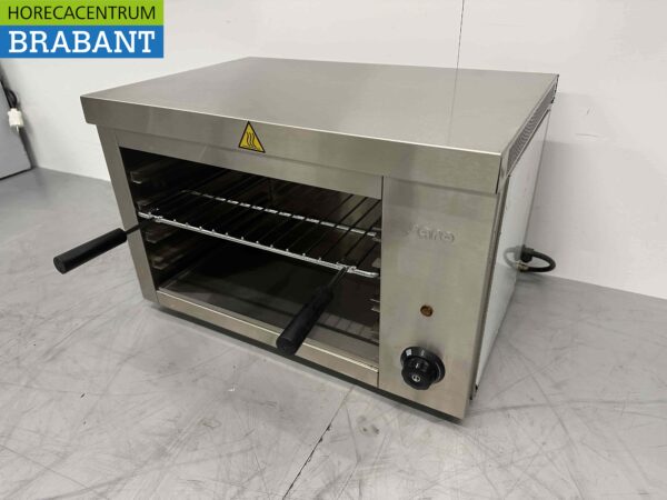 Saro Matera 2 Salamander aus Edelstahl 230V Horeca – Bild 2
