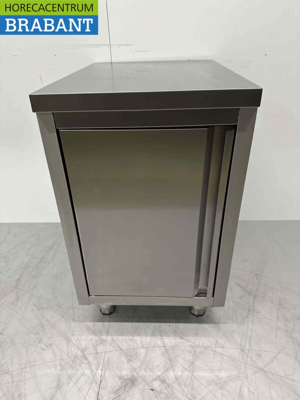 Edelstahl Arbeitsschrank 1 Tür Premium-line 50 cm Catering