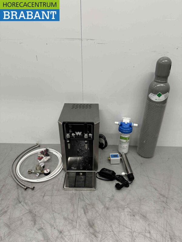 Edelstahl Wasserpure Thor 50 Professioneller Wasserspender Kaltes Wasser und kaltes Sprudelwasser 230V Horeca – Bild 3