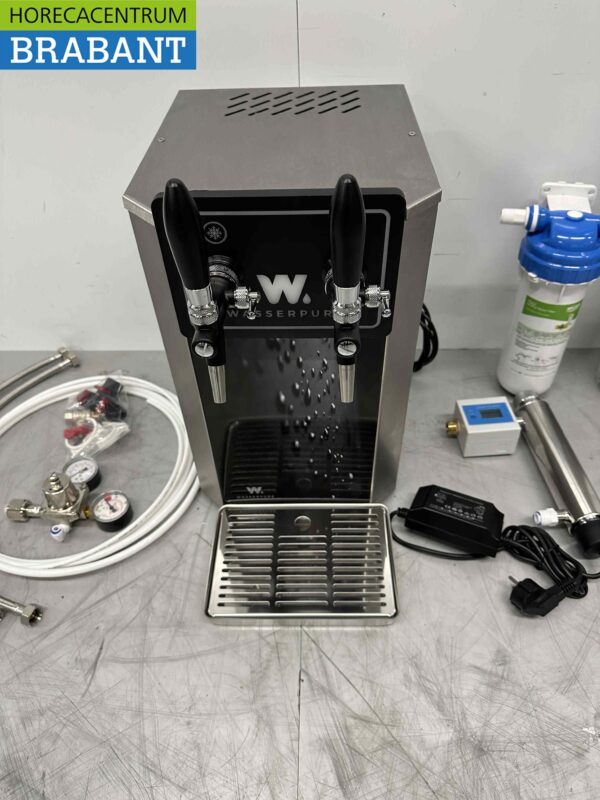 Edelstahl Wasserpure Thor 50 Professioneller Wasserspender Kaltes Wasser und kaltes Sprudelwasser 230V Horeca – Bild 6