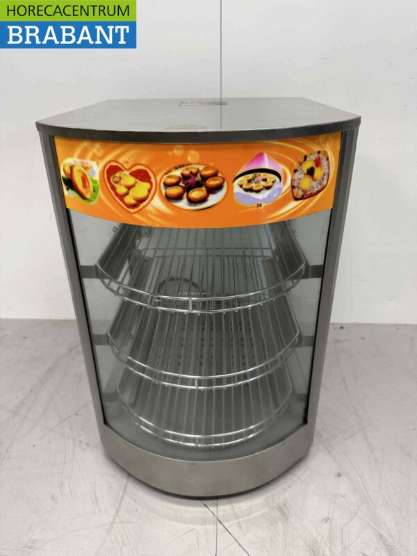 Edelstahl HCB Heißvitrine Heißvitrine 35 cm 230V Horeca