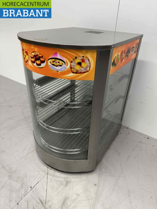 Edelstahl HCB Heißvitrine Heißvitrine 35 cm 230V Horeca – Bild 2