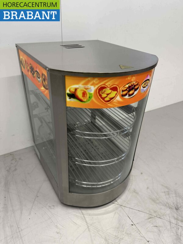 Edelstahl HCB Heißvitrine Heißvitrine 35 cm 230V Horeca – Bild 3