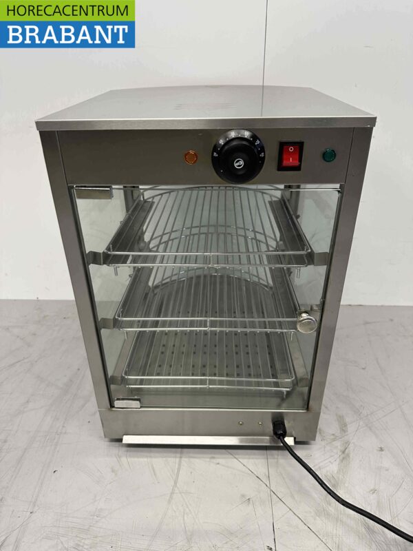 Edelstahl HCB Heißvitrine Heißvitrine 35 cm 230V Horeca – Bild 4