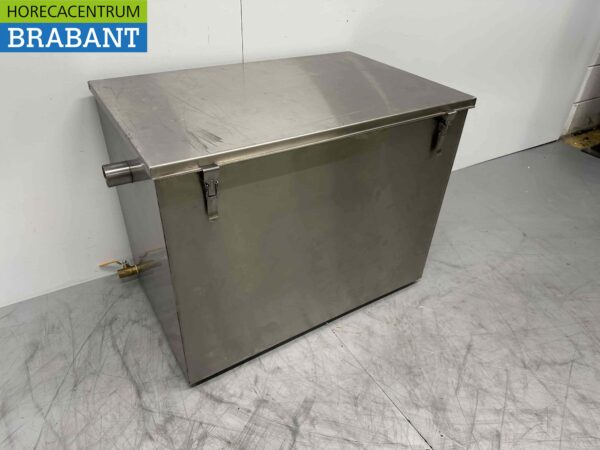 Edelstahl-Fettabscheider Fettabscheider Ca. 152 Liter pro Stunde Horeca – Bild 3