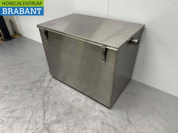 Edelstahl-Fettabscheider Fettabscheider Ca. 152 Liter pro Stunde Horeca – Bild 4