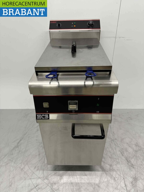 Edelstahl Friteuse Fritteuse 30 Liter 10 kW 400V Horeca