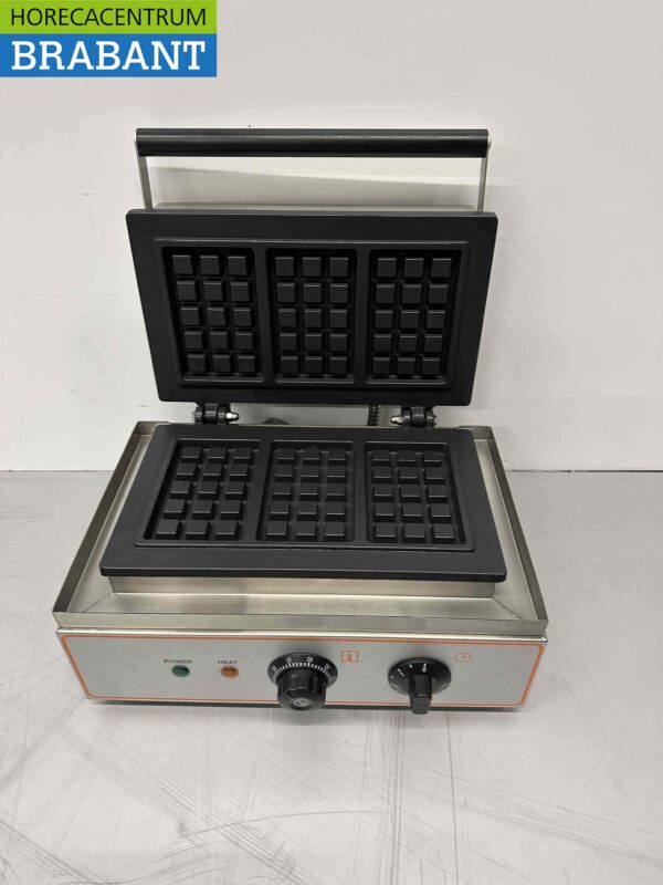 Edelstahl Waffeleisen Lütticher Waffeln 230V Horeca – Bild 5