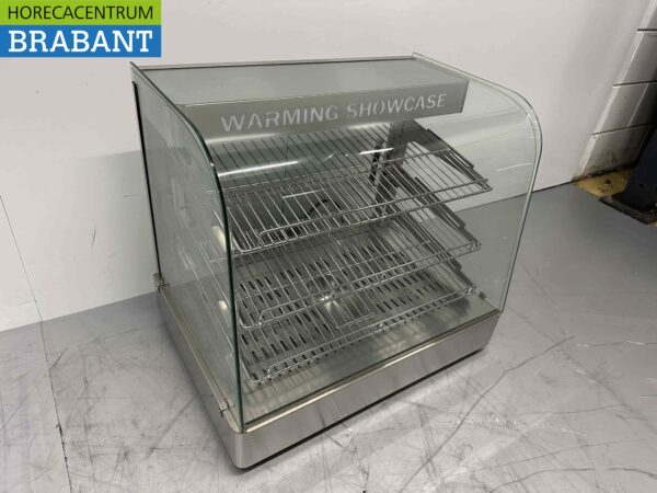 Warmhaltevitrine aus Edelstahl 65 cm 230V Horeca – Bild 2