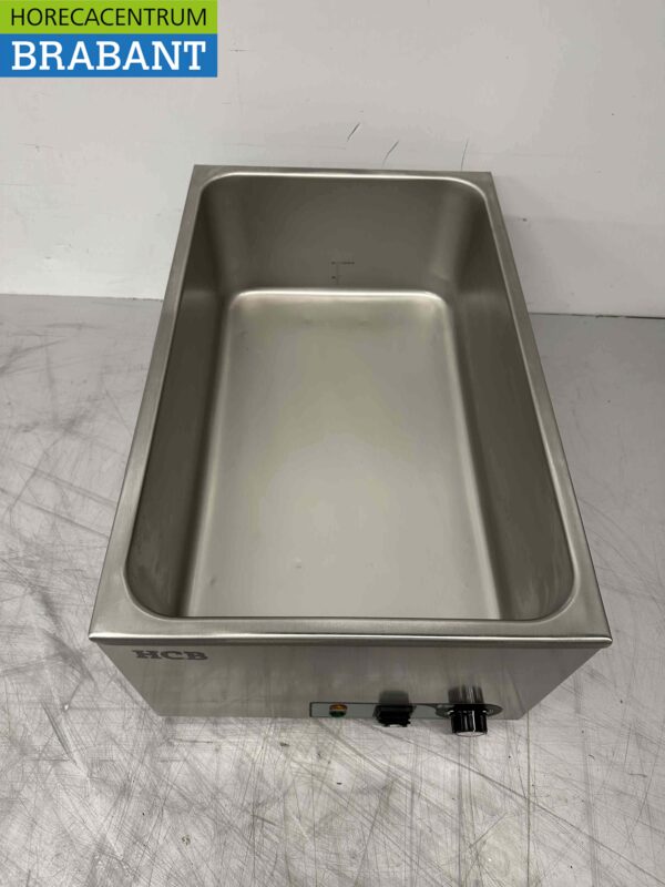 Bain-Marie aus Edelstahl 1/1 GN 230V Horeca – Bild 2