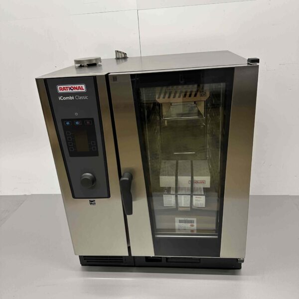Edelstahl Rational iCombi Classic 10-1/1E Combisteamer Dampfgarer 400V Horeca