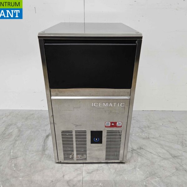 Edelstahl Icematic C38 Eiswürfelmaschine Eiswürfelmaschine 34 kg pro Tag 230V Baujahr 2023 Horeca