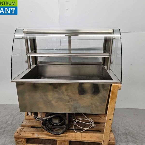 Edelstahl NordCap Einbau-Kühlbuffet Buffet gekühlt 112,5 cm 230V Horeca