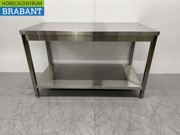 Edelstahl-Arbeitstisch Basic-line 140 x 70 x 85 cm Catering