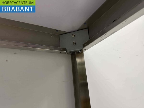 Edelstahl-Arbeitstisch Basic-line 140 x 70 x 85 cm Catering – Bild 5