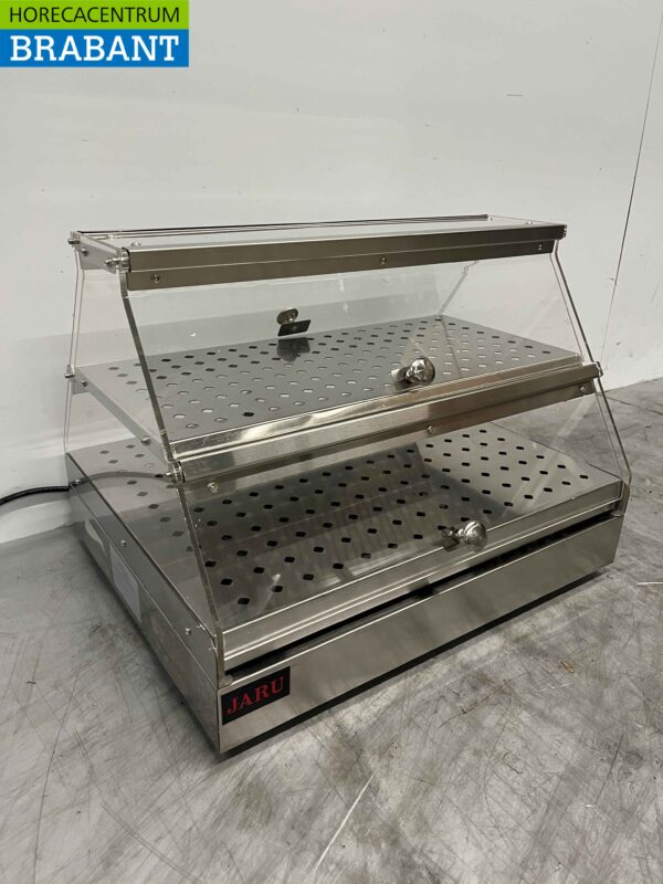 Wärmeschrank aus Edelstahl 4 Klappen 50 cm 230V Horeca – Bild 3