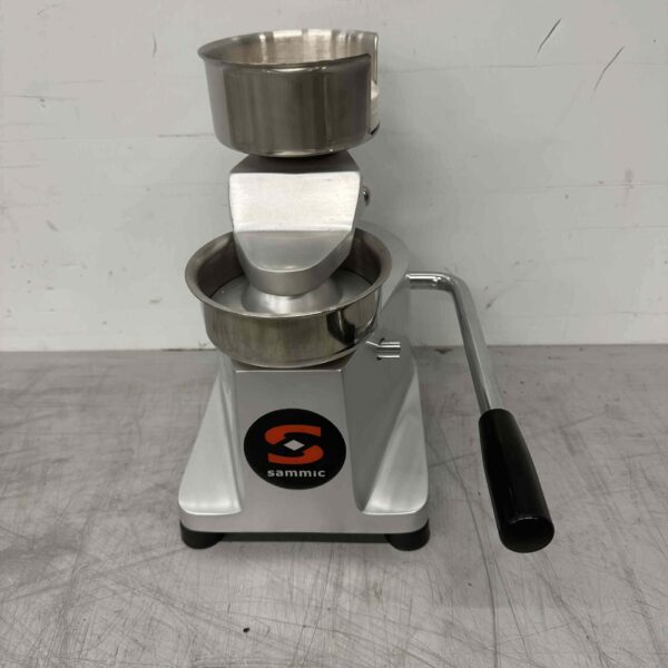 Edelstahl Sammic Hamburger Presse Formmaschine 100 mm Metzgerei Catering
