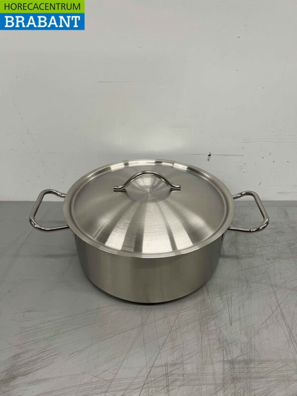 Edelstahl Fusion Professional Suppentopf Kochtopf 35,5 x 26 cm 4,7 Liter Catering