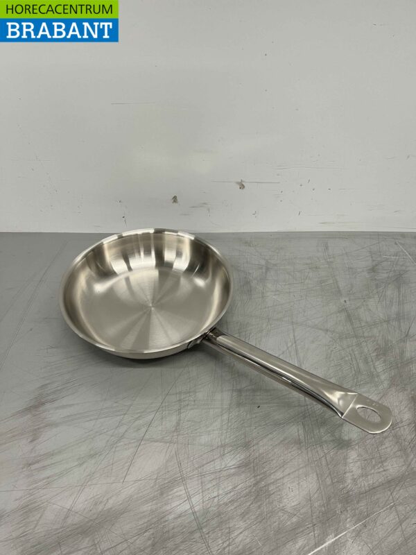 Fusion Professional Bratpfanne aus Edelstahl 240 mm Catering – Bild 2