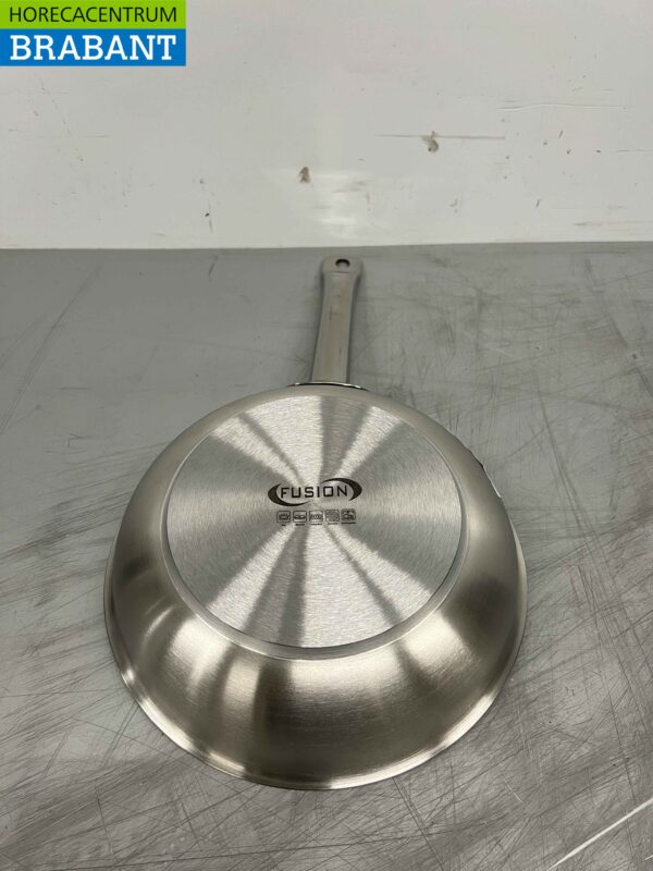 Fusion Professional Bratpfanne aus Edelstahl 240 mm Catering – Bild 4