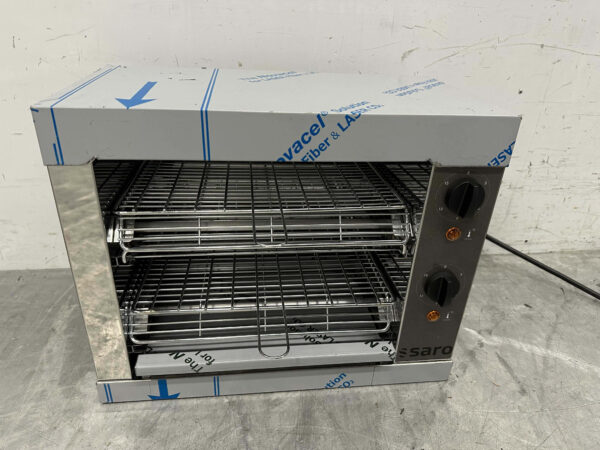 Edelstahl Saro Brotröster Salamander Grill 44 cm 3000 Watt 230V Horeca