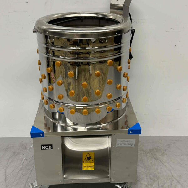 Edelstahl Mobile Geflügelsammelmaschine 180 Stück/Stunde 230V Horeca