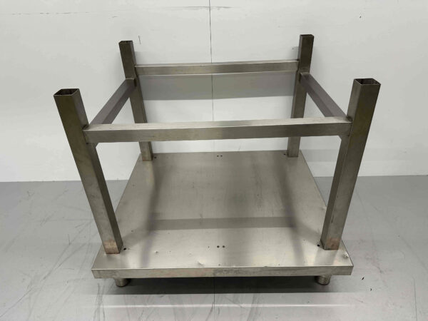 Wagen aus Edelstahl 89 cm Horeca