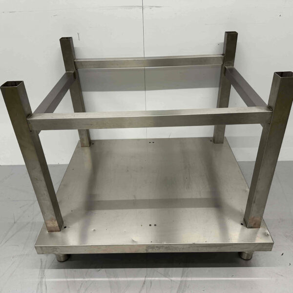 Wagen aus Edelstahl 89 cm Horeca