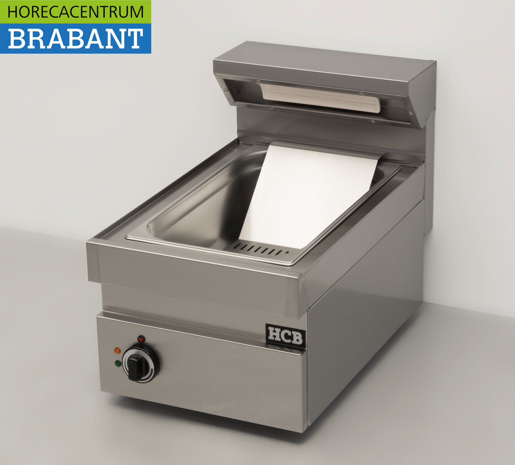 Edelstahl Spänewärmer Spänewärmer 650 Serie 40 cm 230V Horeca – Bild 2