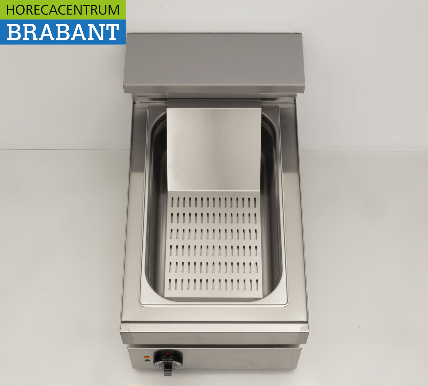 Edelstahl Spänewärmer Spänewärmer 650 Serie 40 cm 230V Horeca – Bild 4