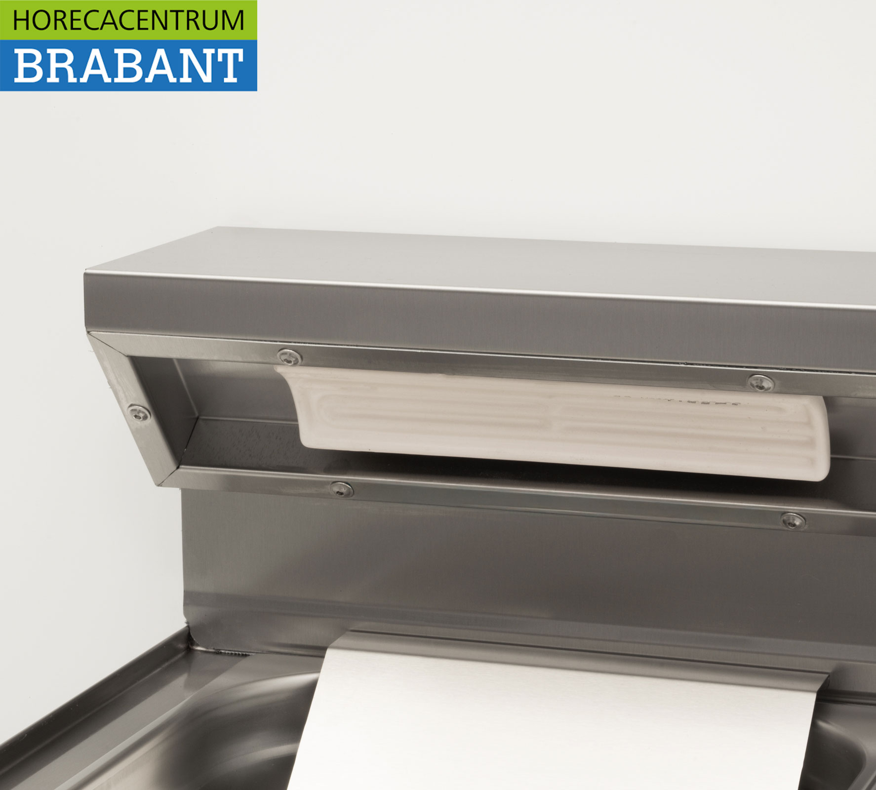 Edelstahl Spänewärmer Spänewärmer 650 Serie 40 cm 230V Horeca – Bild 6