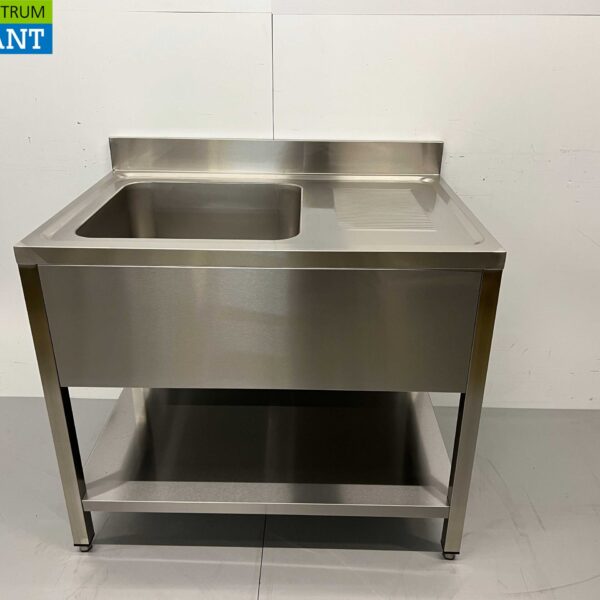 Edelstahlspüle Spüle Premium-line 100 cm Horeca