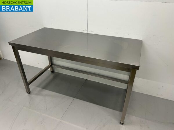 Edelstahl Arbeitstisch Premium-line 150 x 70 x 85 cm Catering – Bild 3