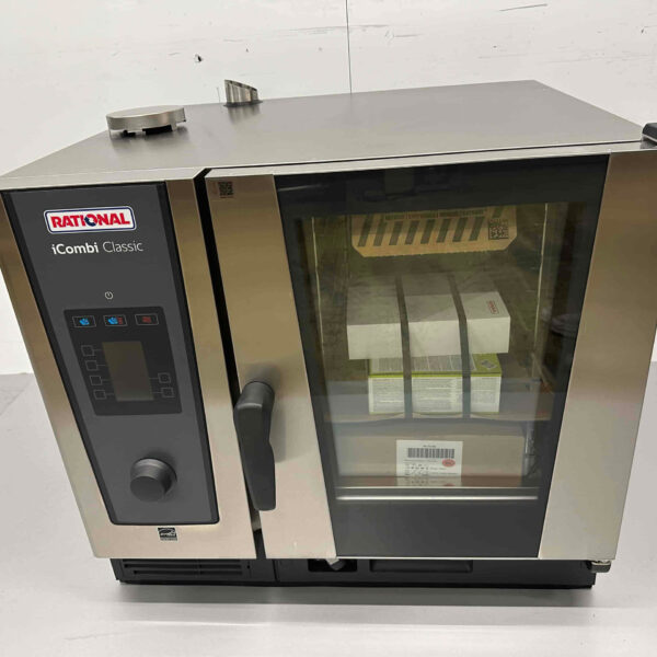Rational iCombi Classic 6-1/1E Combisteamer Dampfgarer aus Edelstahl 400V Horeca
