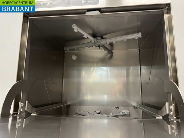 Adler Evo Geschirrspüler aus Edelstahl Geschirrspüler mit Wasserenthärter Ablaufpumpe und Seifenspender 400V Horeca – Bild 6