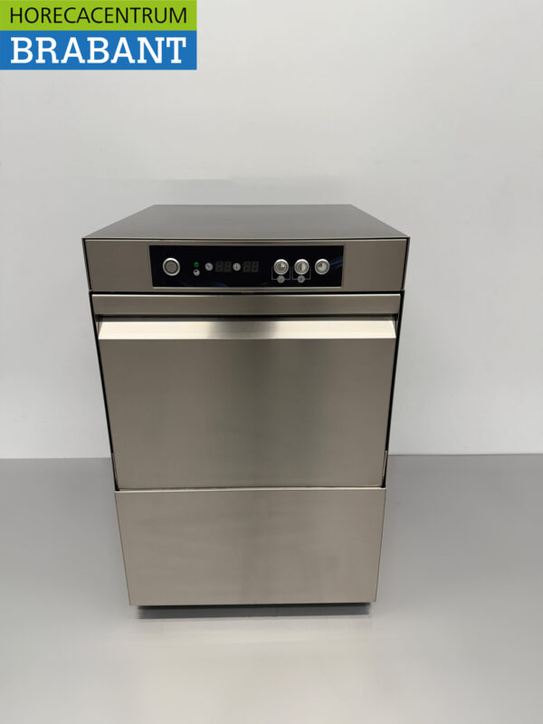 Edelstahl Asber Profi-line Plus Gläserspülmaschine Gläserspüler mit Wasserenthärter und Ablaufpumpe 230V Horeca