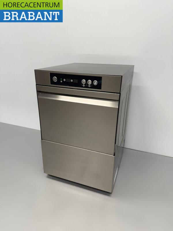 Edelstahl Asber Profi-line Plus Gläserspülmaschine Gläserspüler mit Wasserenthärter und Ablaufpumpe 230V Horeca – Bild 2