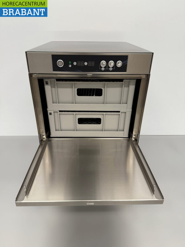 Edelstahl Asber Profi-line Plus Gläserspülmaschine Gläserspüler mit Wasserenthärter und Ablaufpumpe 230V Horeca – Bild 4