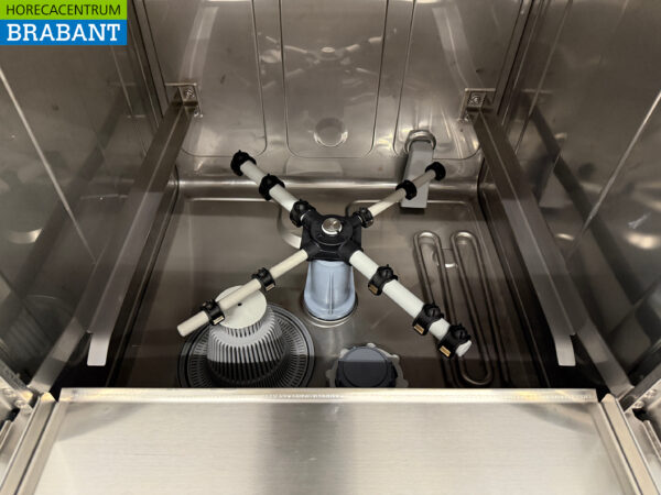 Edelstahl Asber Profi-line Plus Gläserspülmaschine Gläserspüler mit Wasserenthärter und Ablaufpumpe 230V Horeca – Bild 5