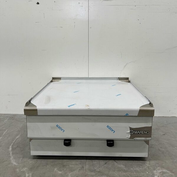 Edelstahl Mareno Arbeitsschrank Neutraler Blindschrank mit Schublade 60 cm Catering