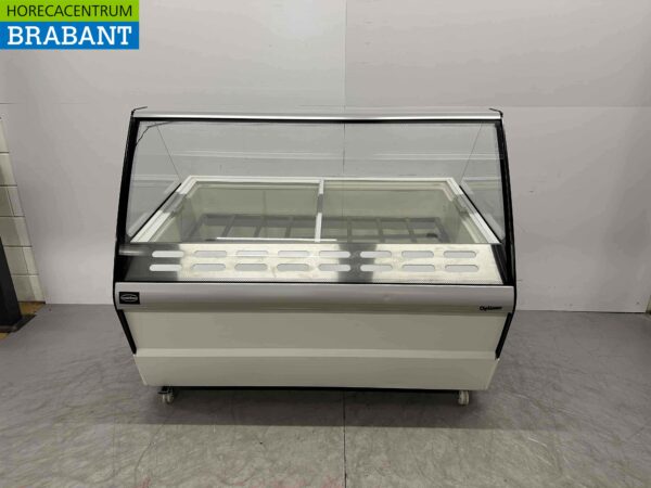 Mobile Combisteel Hawai Scoop Eiscremevitrine 15 Fächer 230V Horeca
