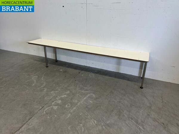 Trespa Etagere Brücke aus Edelstahl 170 x 30 x 36 cm Catering – Bild 3