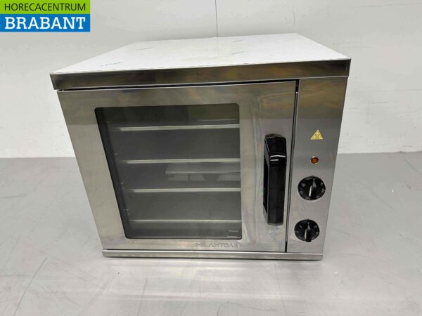 Edelstahl Milan Toast Heißluftofen Konvektionsbackofen Bake-off 37 Liter 230V Horeca