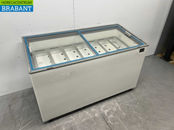 Mobile Combisteel Teneriffa Schaufel-Eisvitrine 10 Fächer 230V Horeca – Bild 2
