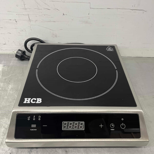 Edelstahl-Induktionsherd 2,7 kW 230V Horeca