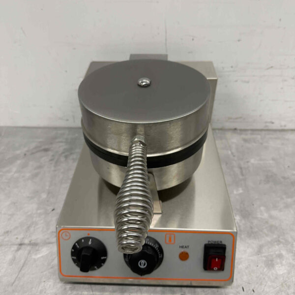 Edelstahl Waffeleisen Herzen mit Zeitschaltuhr 230V Catering