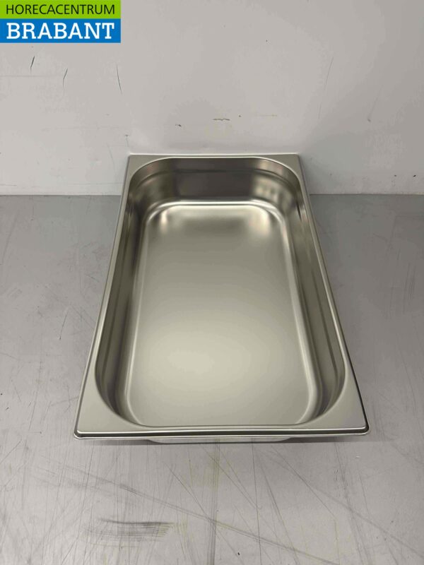 Edelstahl Gastronorm Tablett GN Tablett 1/1 Tiefe 100 mm Horeca – Bild 2