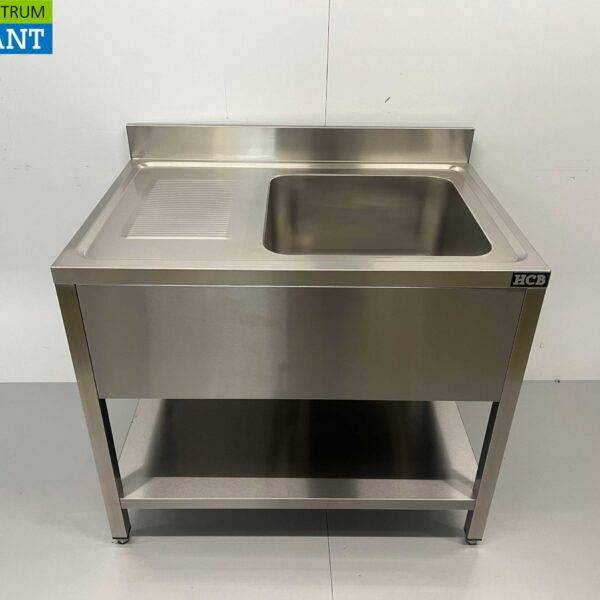 Edelstahlspüle Spüle geschweißt Modell Premium-line 100 cm Horeca