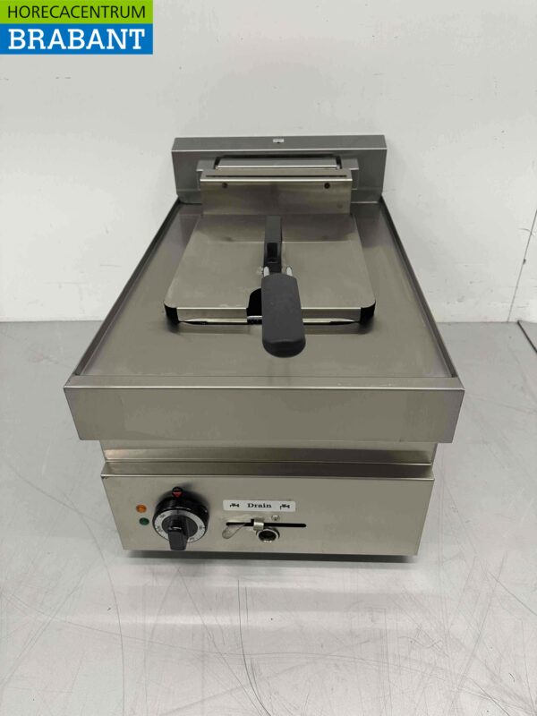 Edelstahl Friteuse Fritteuse 10 Liter 650 Serie 400V Horeca