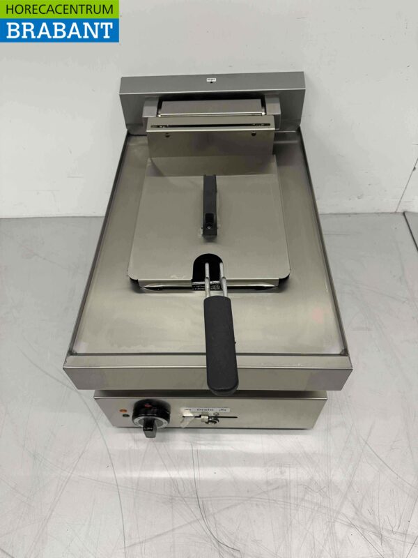 Edelstahl Friteuse Fritteuse 10 Liter 650 Serie 400V Horeca – Bild 2